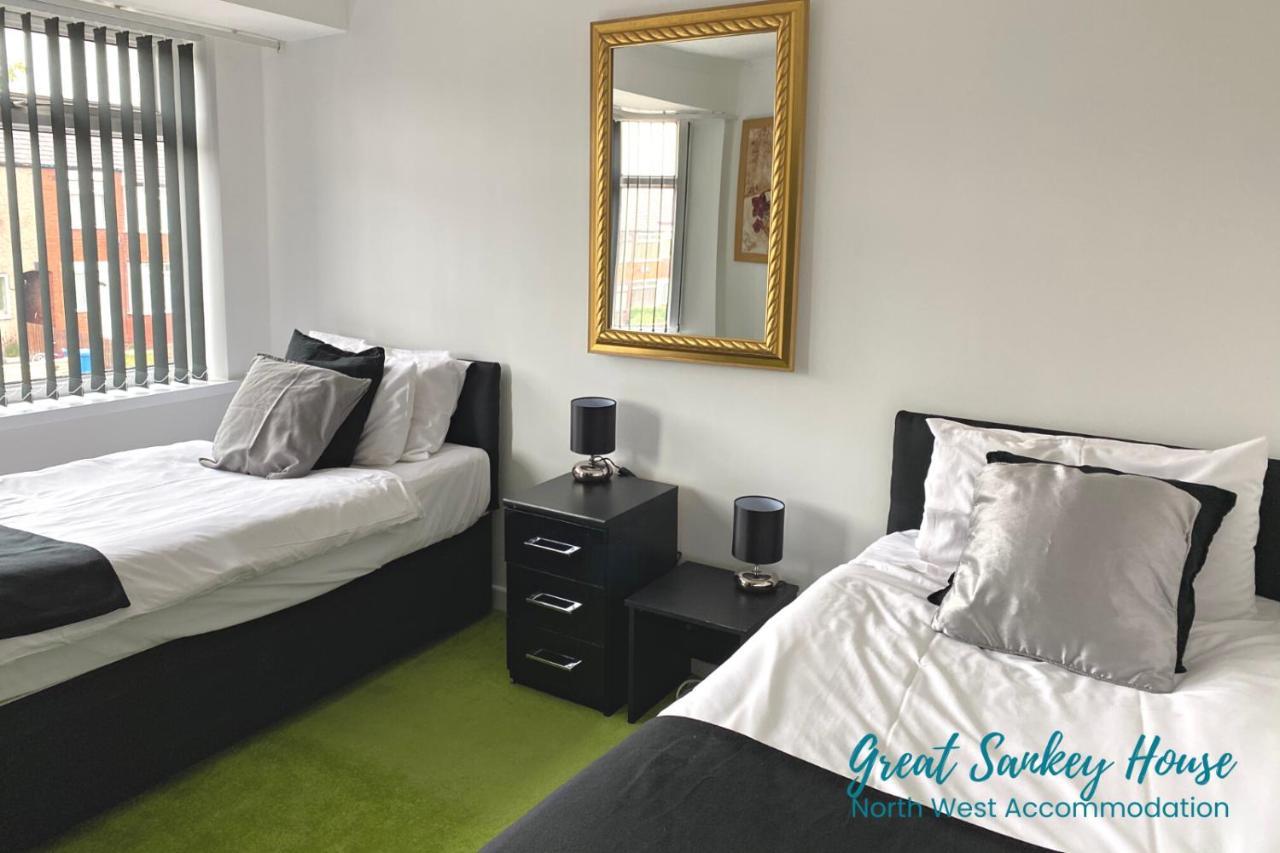 Great Sankey Serviced Accommodation Warrington Eksteriør billede